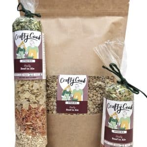 Beef In Ale Stew Mix. Dried Meal Kit from Crafty Cook by Kandy Kitchen Creations