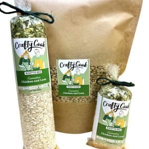 Chicken and Leek Risotto Mix. Dried Meal Kit from Crafty Cook by Kandy Kitchen Creations