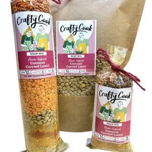 Coconut Curried Lentil Soup Mix. Dried Meal Kit from Crafty Cook by Kandy Kitchen Creations