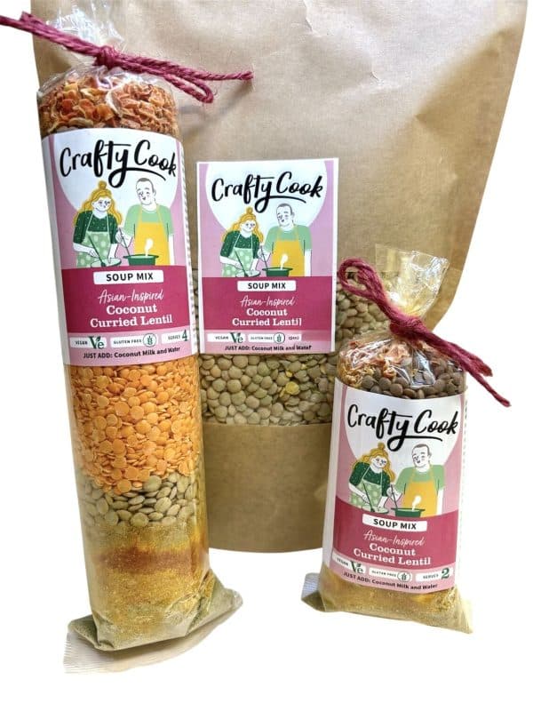 Coconut Curried Lentil Soup Mix. Dried Meal Kit from Crafty Cook by Kandy Kitchen Creations