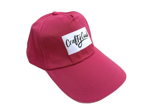 Crafty Cook Cerise Pink Cap