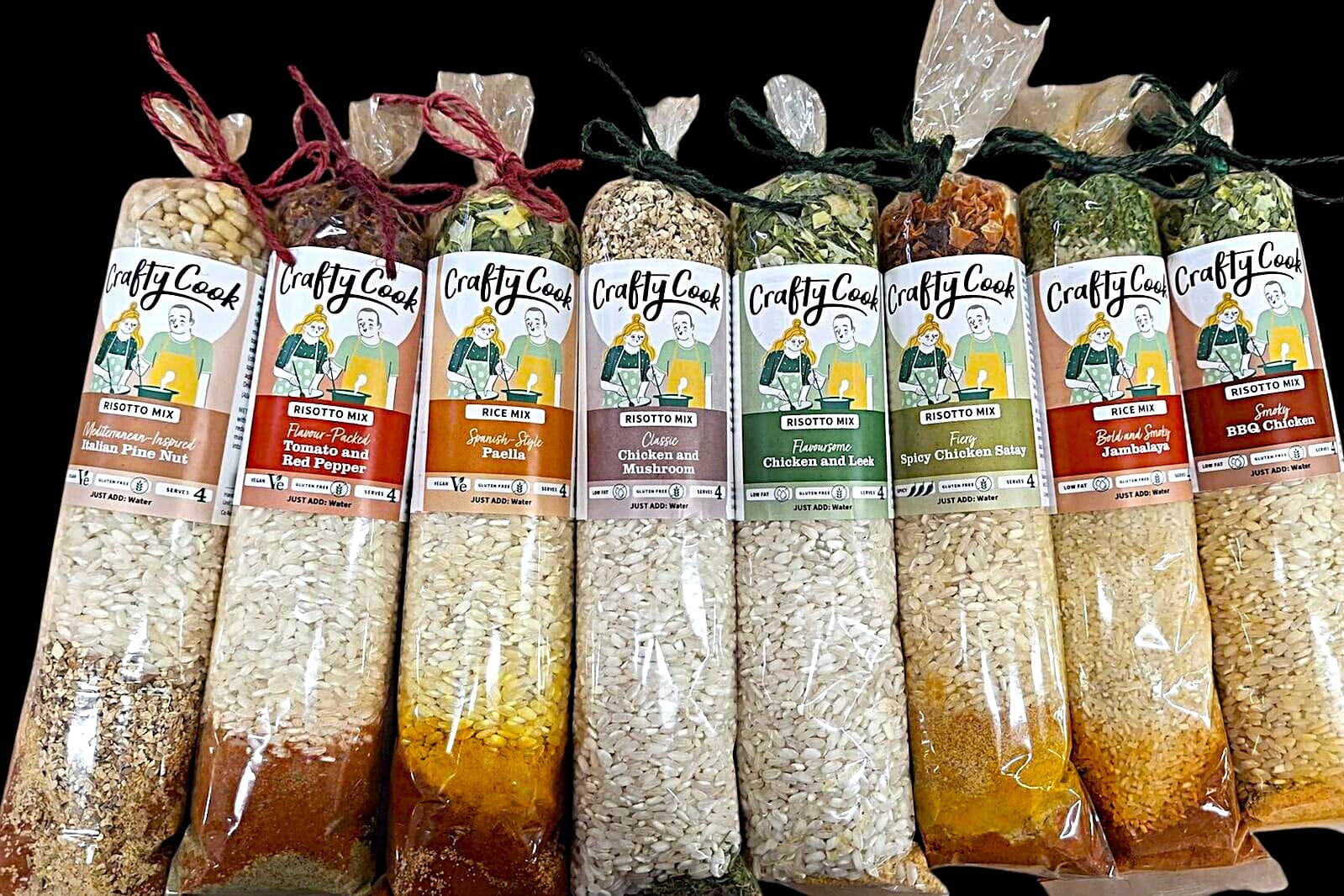 Crafty Cook by Kandy Kitchen Creations Risotto Mixes Meal Kits