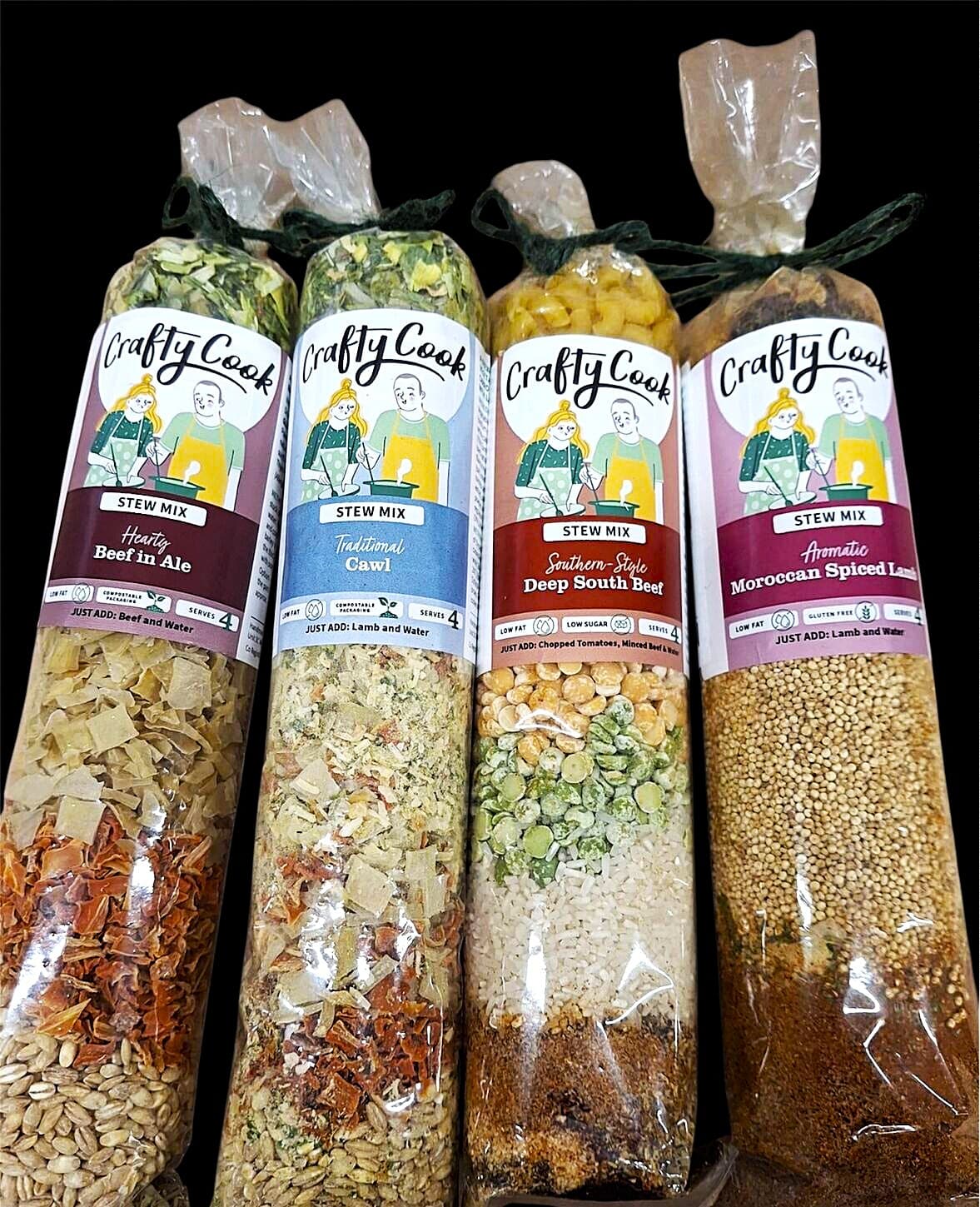 Crafty Cook by Kandy Kitchen Dried Stew Mix Meal Kit