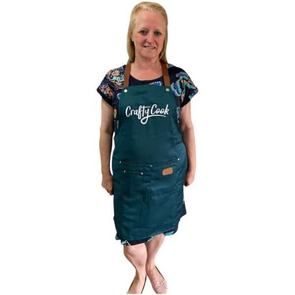 Teal Crafty Cook Apron