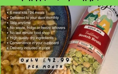 Easy Meals Family Plan, 6 packs/24 meals monthly delivered to your door