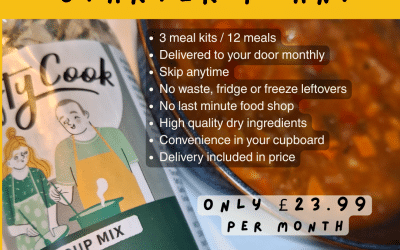 Easy Meals Starter Plan, 3 packs/12 meals monthly delivered to your door